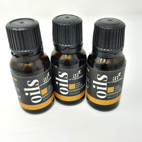 Artnatural Essentil Oil Lemongrass 3-Pack - .50 Fl Oz - Picture 1 of 7